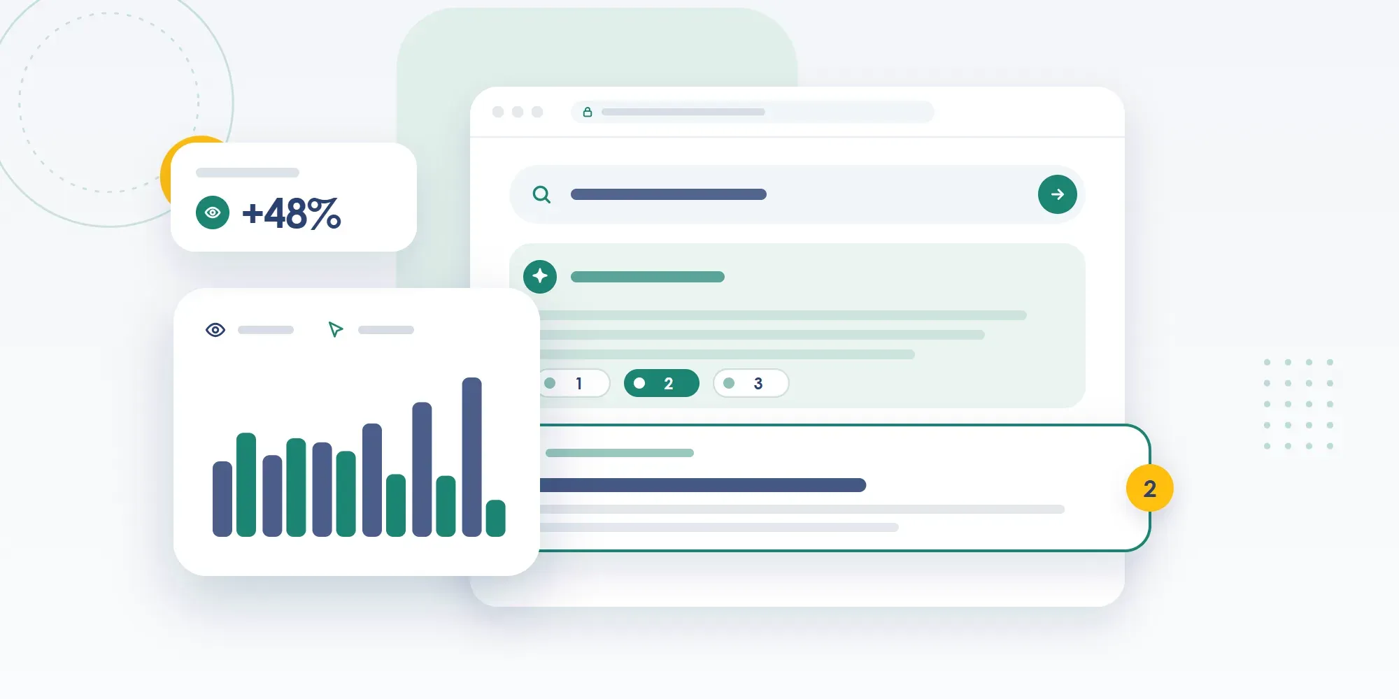 رؤية تسويقية من مدونة Luminari بعنوان AI Overviews تلتهم نقراتك: ماذا تقول بيانات 6 أشهر من حسابات حقيقية