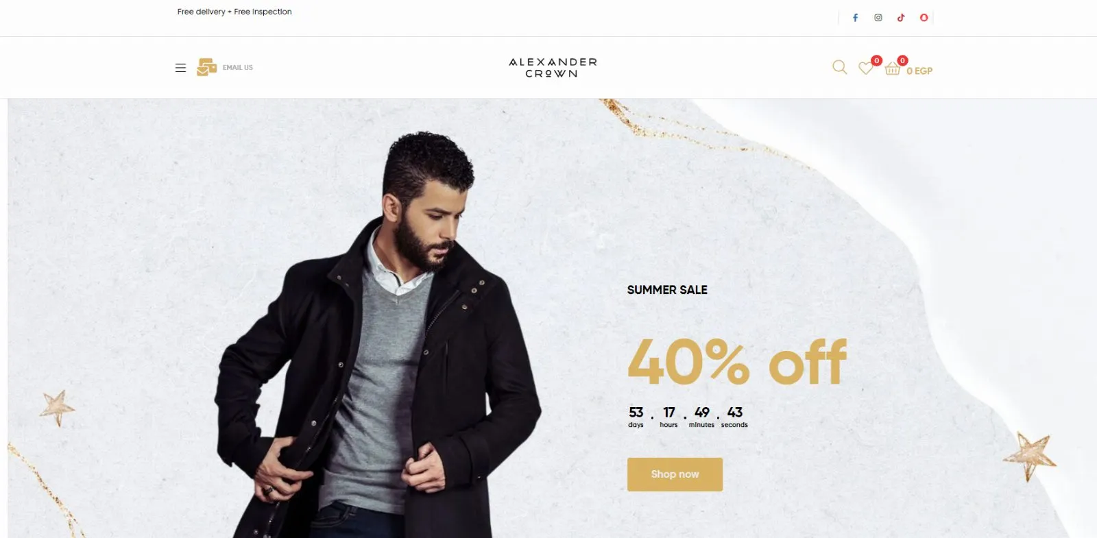 Alexander Crown project by Luminari, Paid Ads, SEO, Website case study