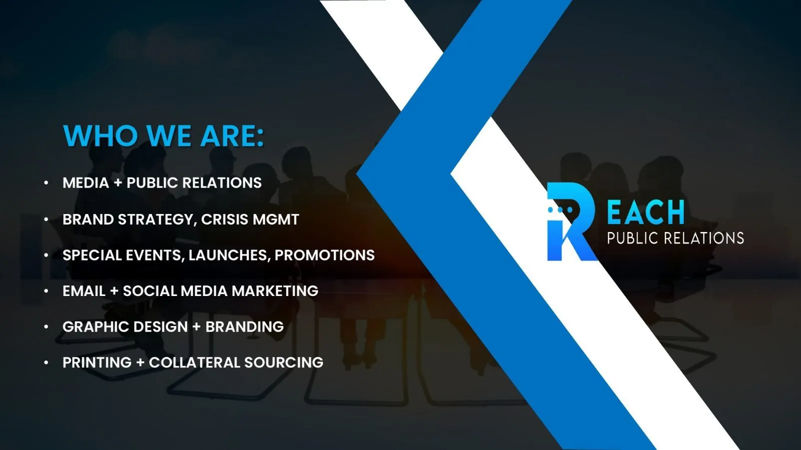 Reach Public Relations, view 1