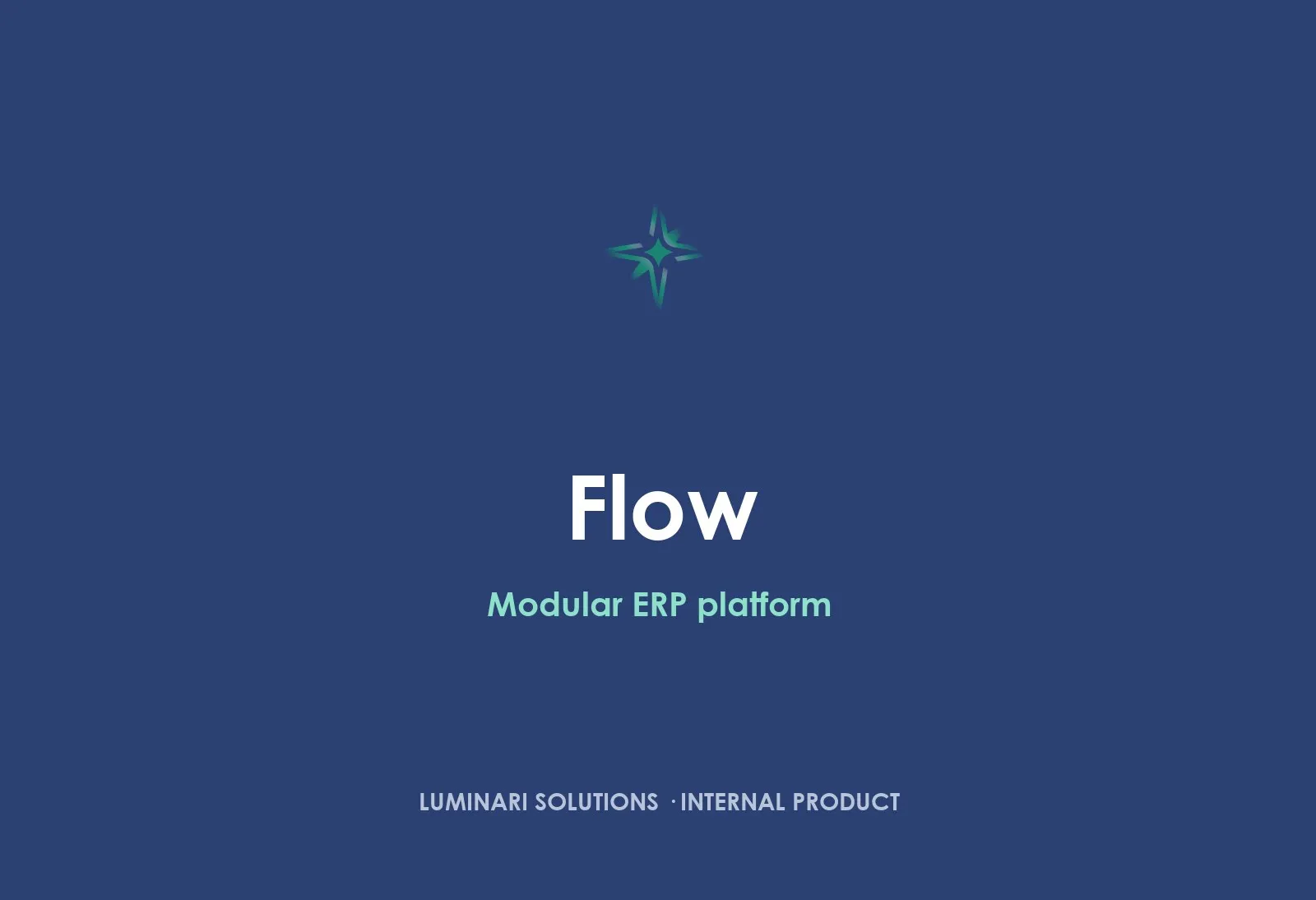 LensFlow ERP، لقطة 1